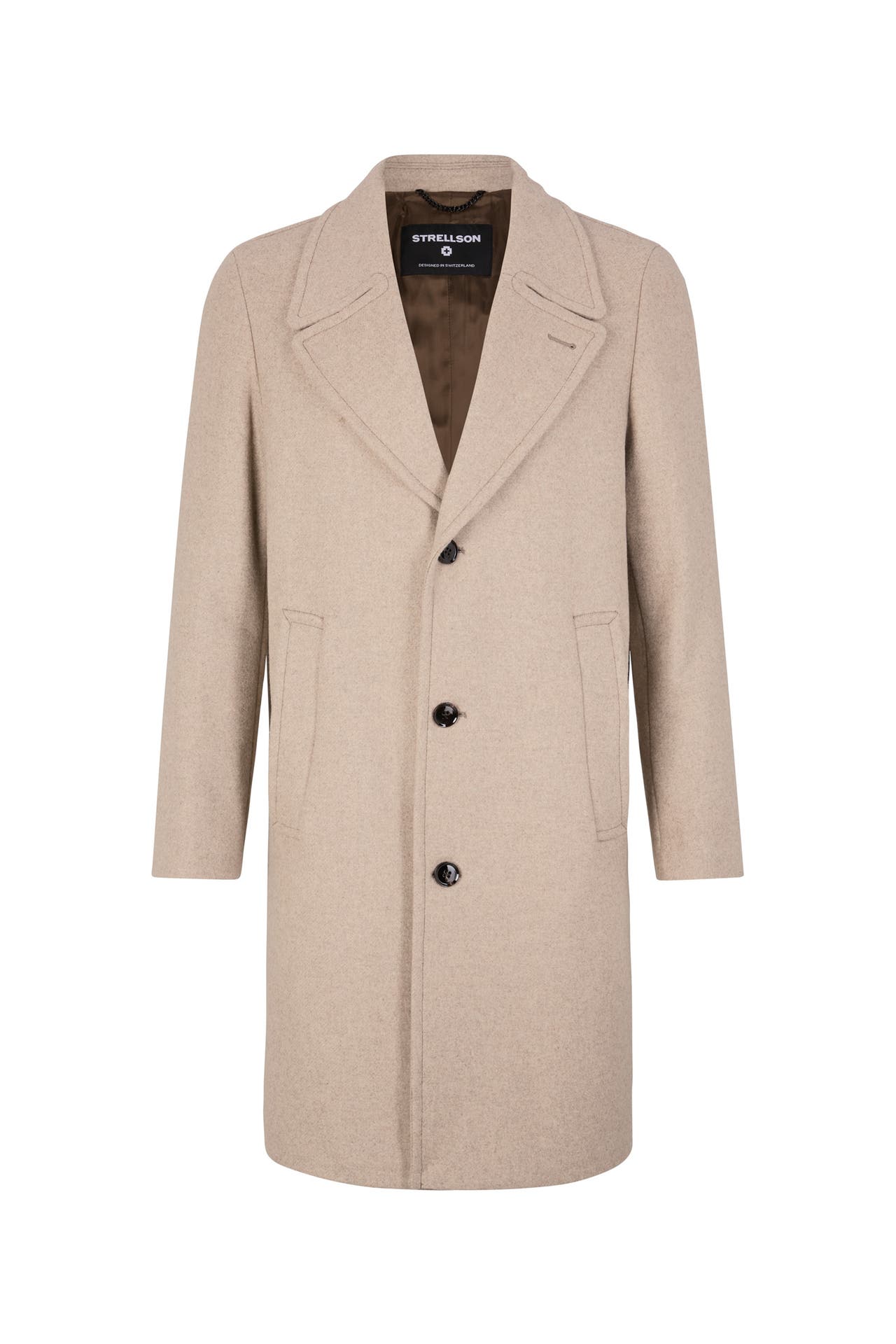 STRELLSON Wollmantel Cabbano beige, Bild 1