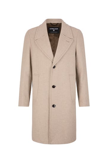 STRELLSON Wollmantel Cabbano beige