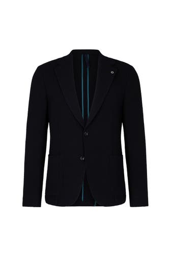 STRELLSON Casual-Sakko Adwyn dunkelblau Slim Fit