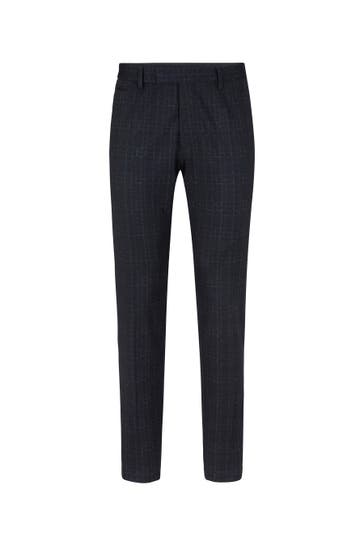 STRELLSON Business-Hose Kynd dunkelblau Straight