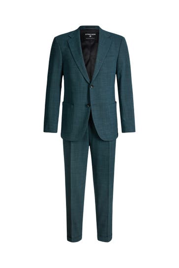 STRELLSON Anzug Anzug blau Slim Fit