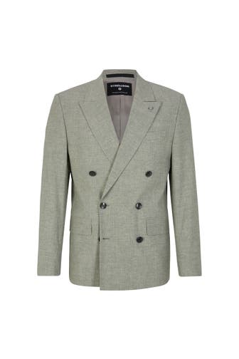 STRELLSON Business-Sakko Ashton hellgrün meliert Slim Fit