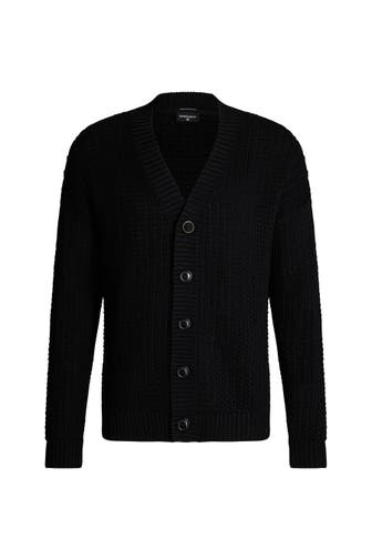 STRELLSON Strickjacke Cruz schwarz