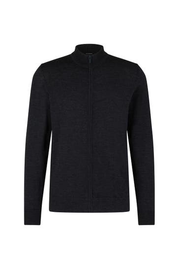 STRELLSON Strickjacke Marek anthrazit