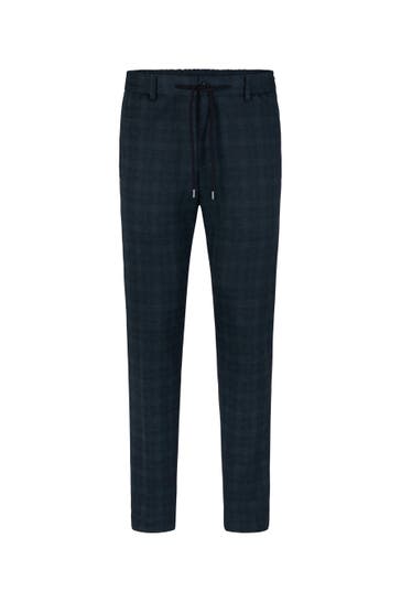 STRELLSON Chino Saturn navy gemustert Chino