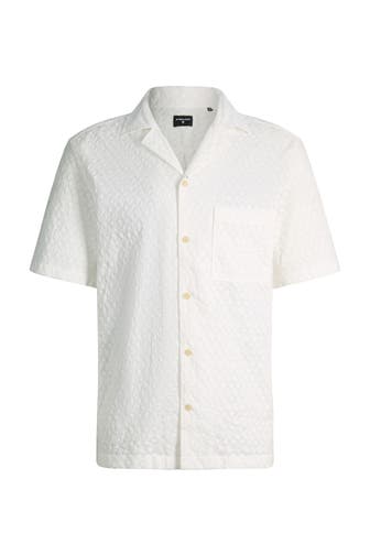 STRELLSON Kurzarmhemd Ciscon offwhite Regular Fit