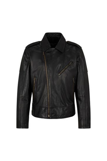 STRELLSON Lederjacke Parkson schwarz