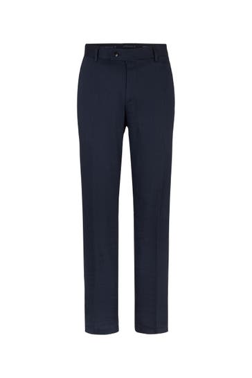 STRELLSON Stoffhose Till dunkelblau Slim