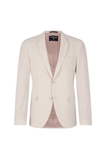 STRELLSON Business-Sakko Adrien hellbeige Slim Fit