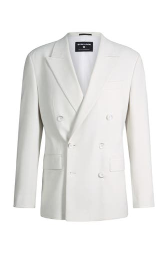 STRELLSON Casual-Sakko Baukasten Sakko offwhite Slim Fit
