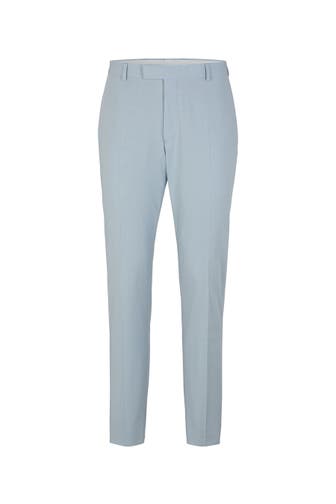 STRELLSON Business-Hose Madden blau Skinny