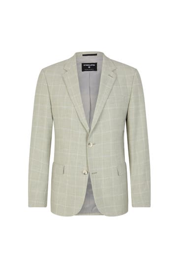 STRELLSON Business-Sakko Aidan hellgrün Slim Fit