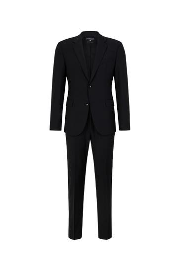 STRELLSON Anzug Aidan-Max schwarz Slim Fit