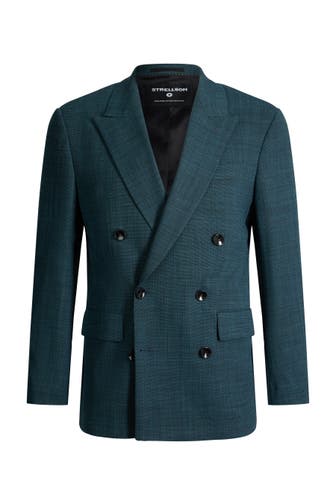 STRELLSON Casual-Sakko Baukasten Sakko blau Slim Fit