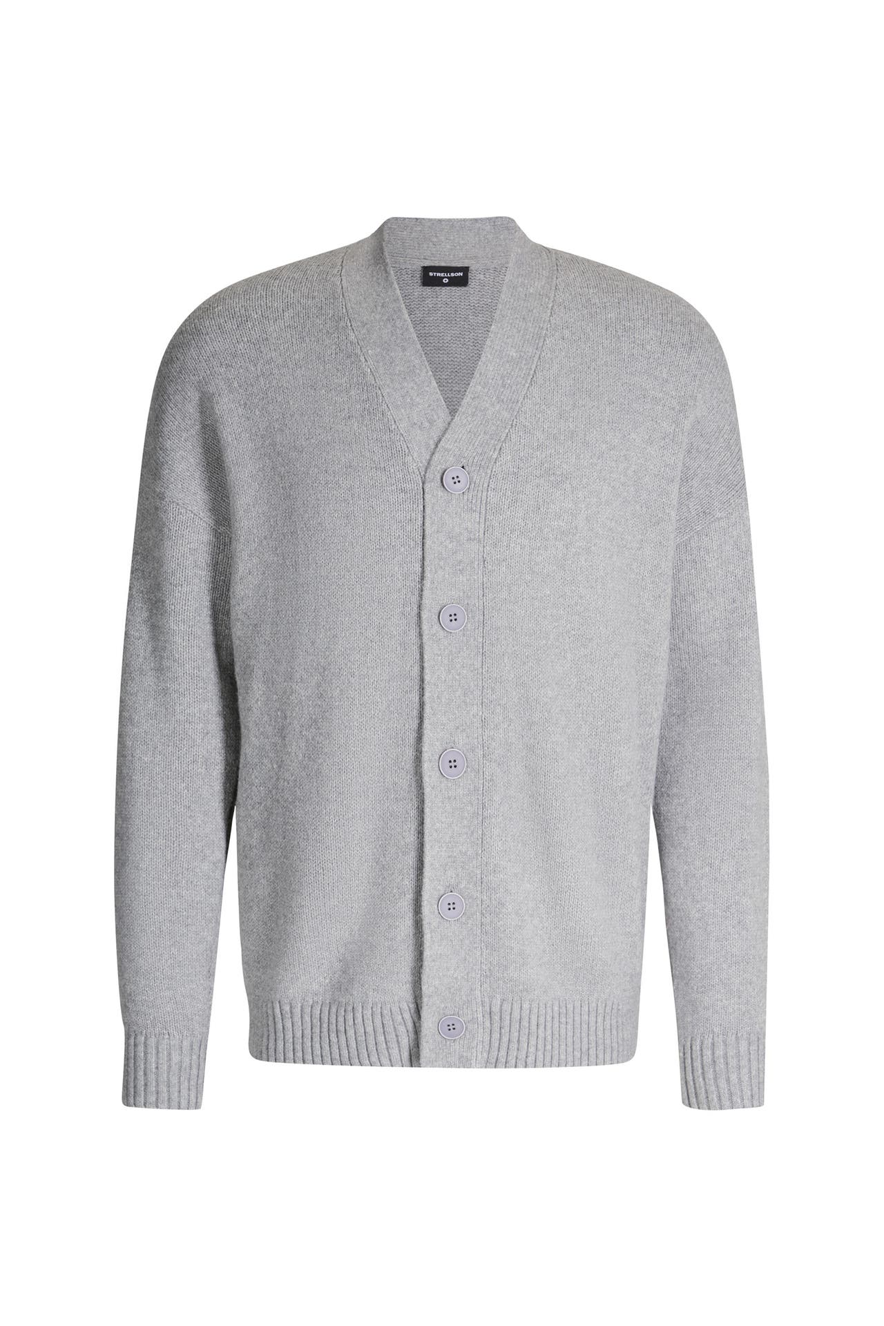 STRELLSON Strickjacke Tito grau, Bild 1