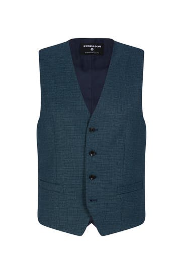 STRELLSON Business-Sakko Gyl blaugrün Slim Fit