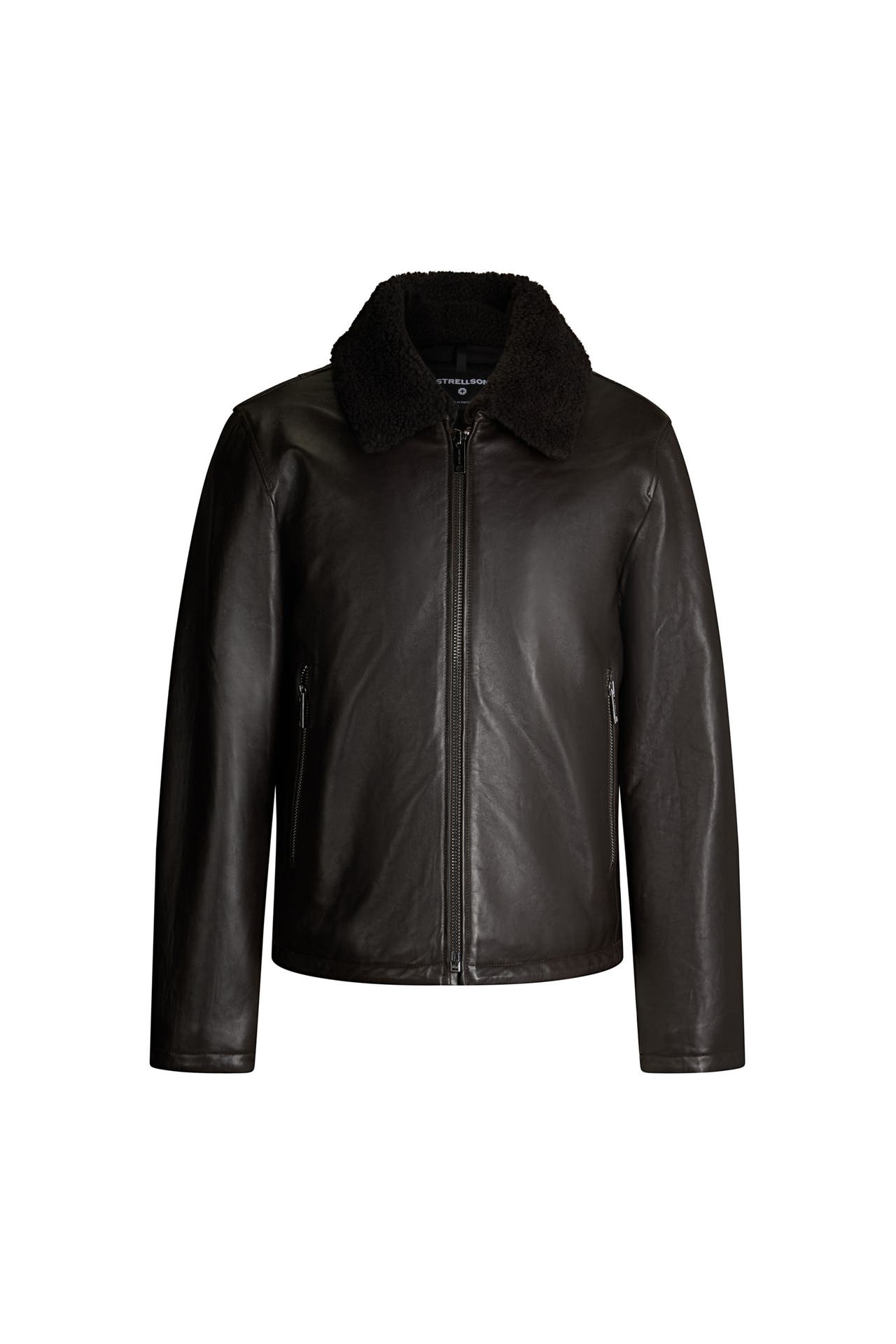 STRELLSON Lederjacke Monty dunkelbraun, Bild 1