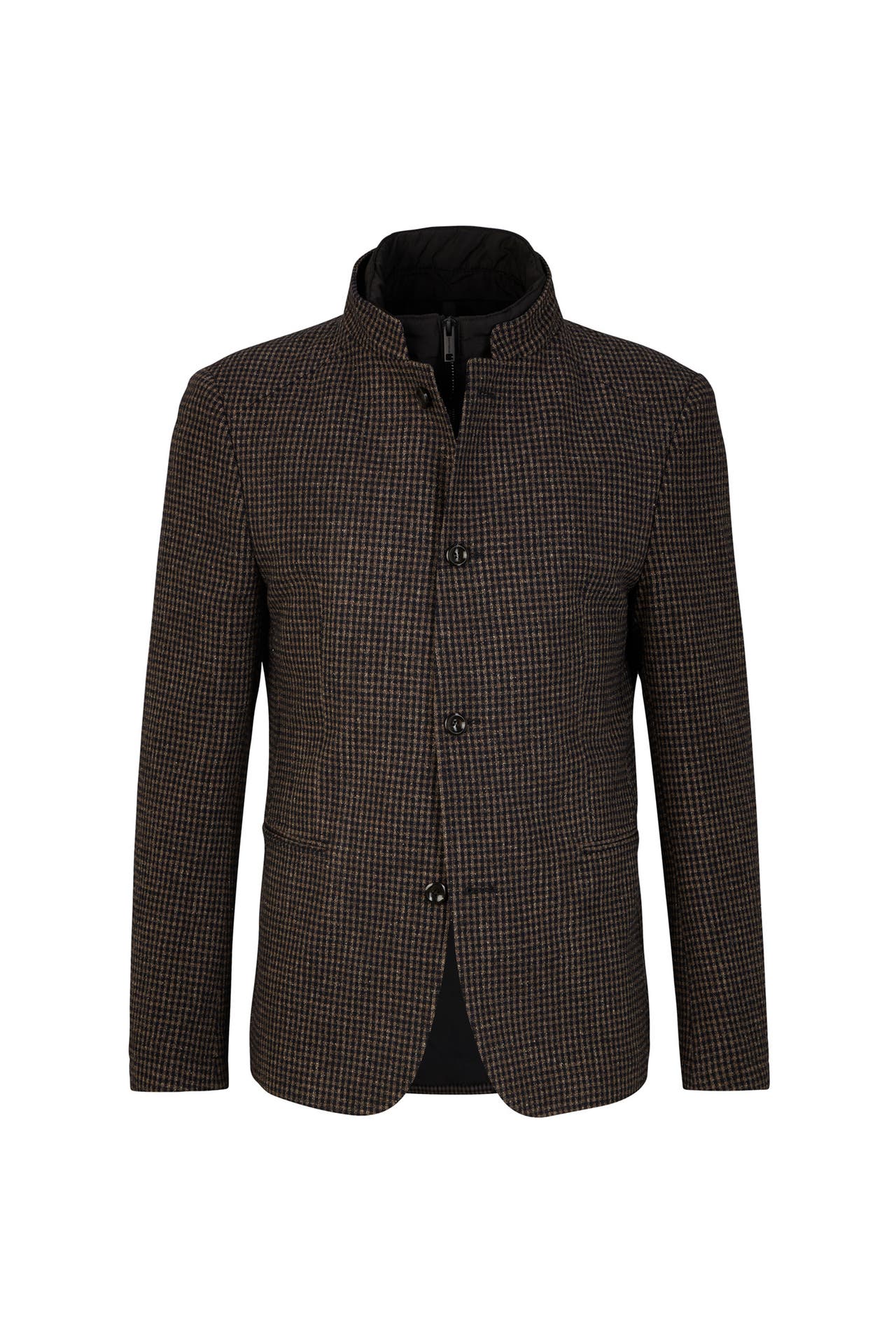 STRELLSON Business-Sakko Darijo braun/schwarz kariert Slim Fit, Bild 1