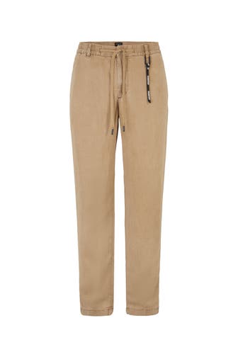 STRELLSON Stoffhose Saturn hellbraun Slim