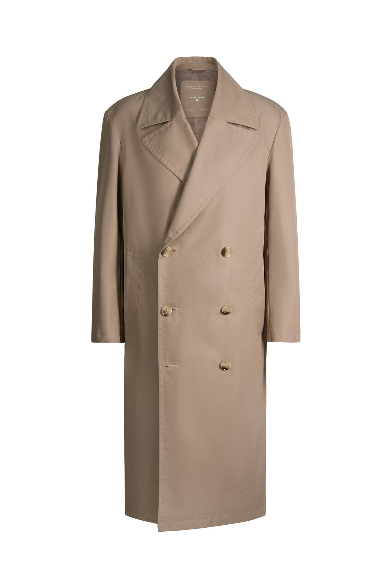 STRELLSON Wollmantel Archive Trench beige, Bild 1