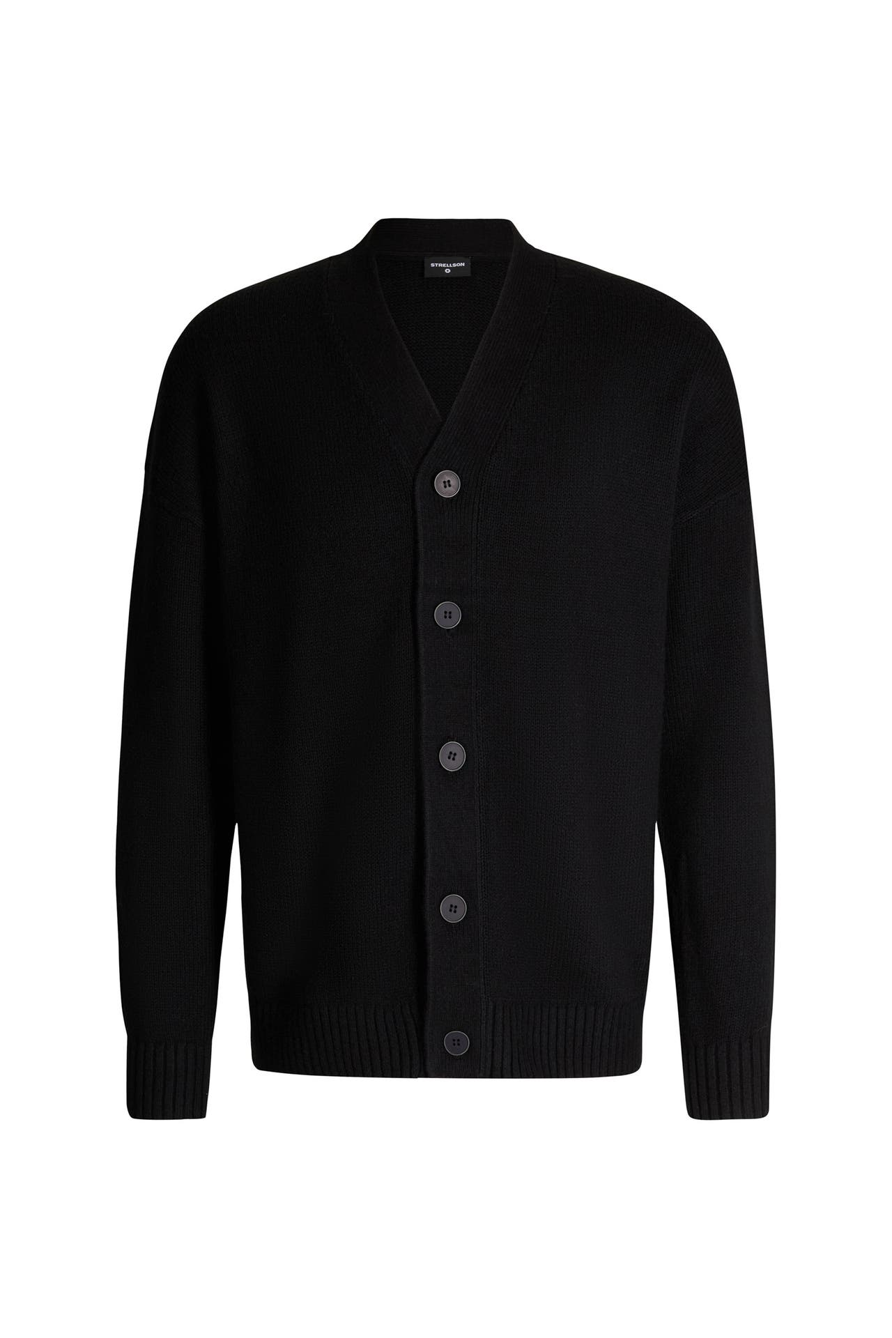 STRELLSON Strickjacke Tito schwarz, Bild 1