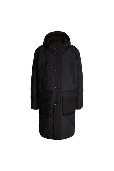 STRELLSON Parka The Swiss Yuppie Winter Parka schwarz