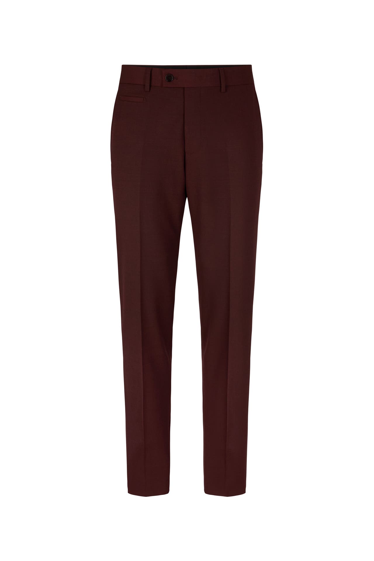 STRELLSON Business-Hose Maury bordeaux Straight, Bild 1