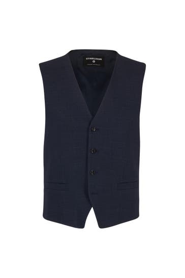 STRELLSON Business-Sakko Gyl dunkelblau meliert Regular Fit