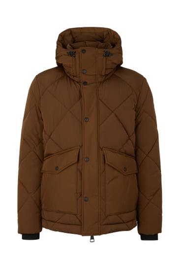 STRELLSON Steppjacke Survival Jacket metallic-braun