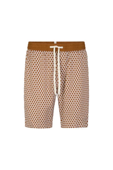 STRELLSON Short Hiro beige/weiß Straight