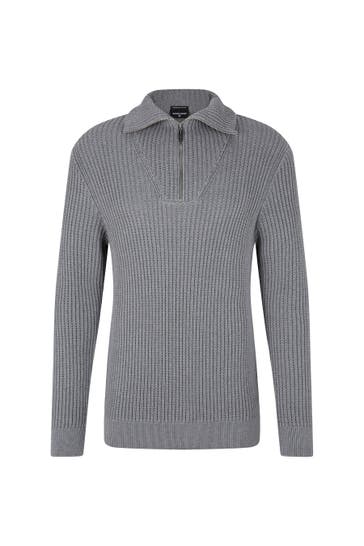 STRELLSON Pullover Artem grau