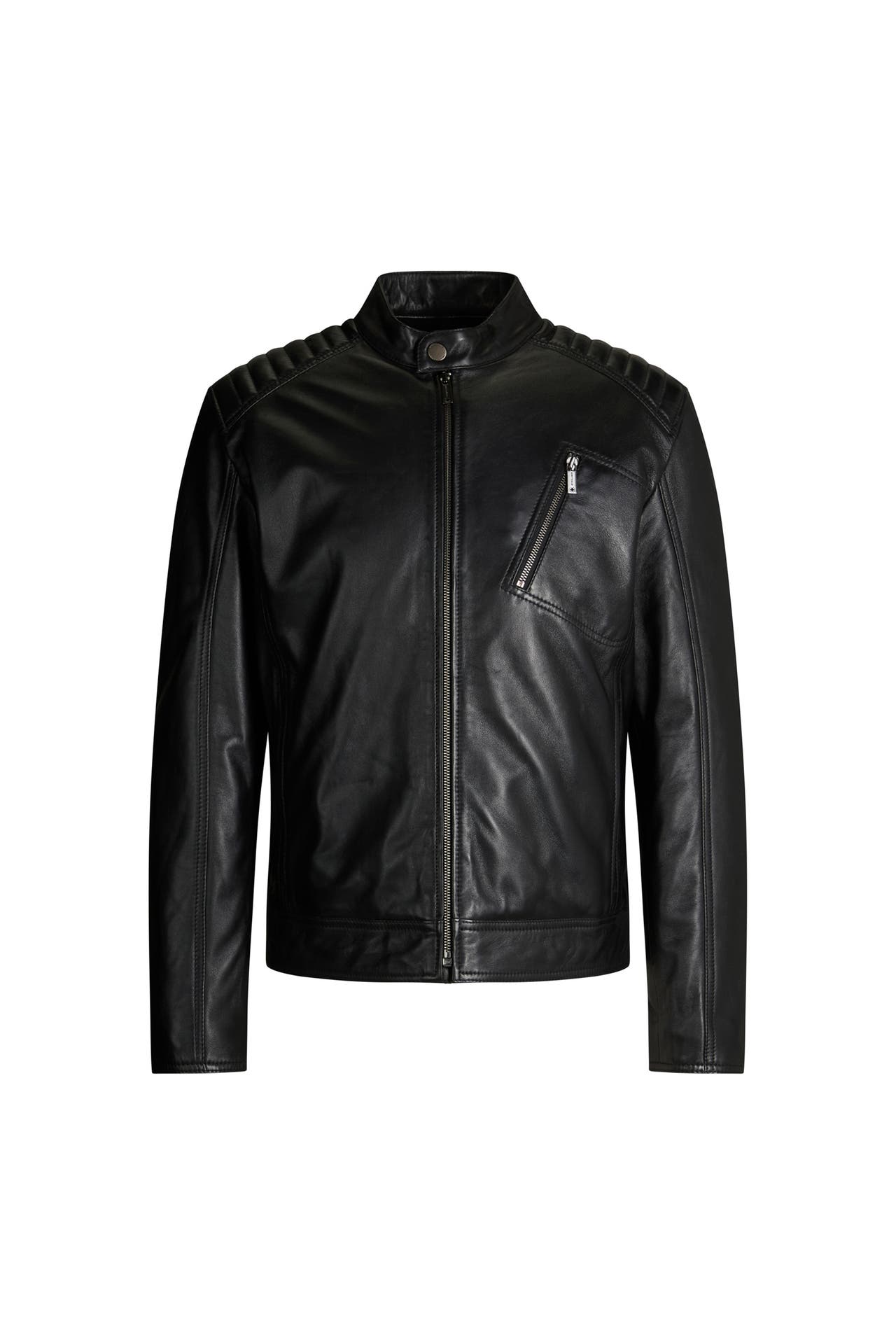 STRELLSON Lederjacke Piers schwarz, Bild 1
