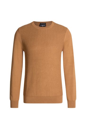 STRELLSON Pullover Adrian camel