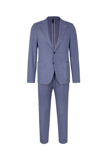 STRELLSON - Anzug Acon-Luis hellblau meliert Slim Fit