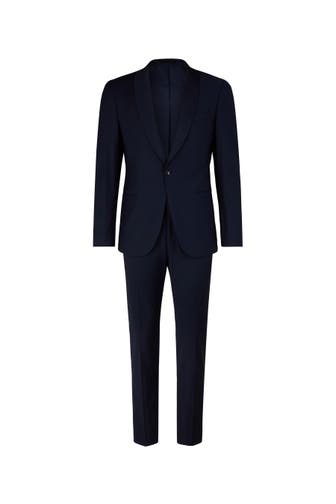 STRELLSON Anzug Amur-Madden navy Slim Fit