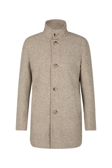 STRELLSON Wollmantel Fynn beige