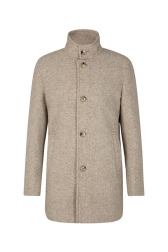 STRELLSON Wollmantel Fynn beige