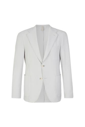 STRELLSON Casual-Sakko Adwyn hellgrau Slim Fit