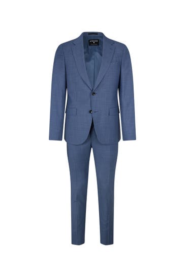 STRELLSON Anzug Alzer-Kynd blau Slim Fit