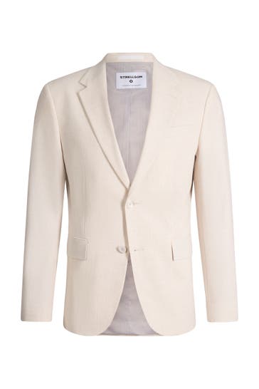 STRELLSON Business-Sakko Aidan hellbeige Slim Fit