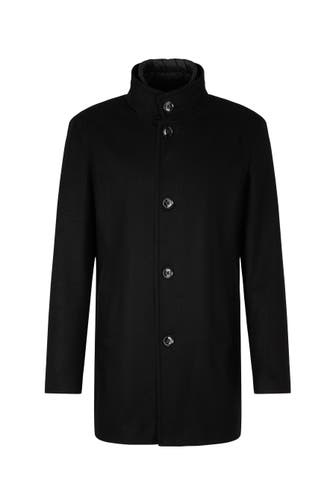 STRELLSON Wollmantel Finlay 2.0 schwarz