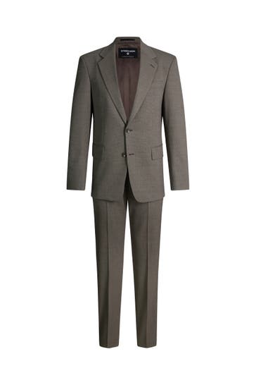 STRELLSON Anzug Reece-Jory dunkelbeige Regular Fit