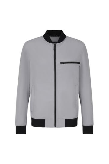 STRELLSON Blouson Clearwater hellgrau