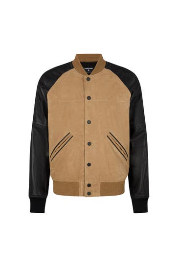 STRELLSON Lederjacke Kade braun