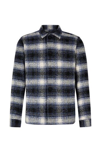 STRELLSON Overshirt Noel dunkelblau/ecru