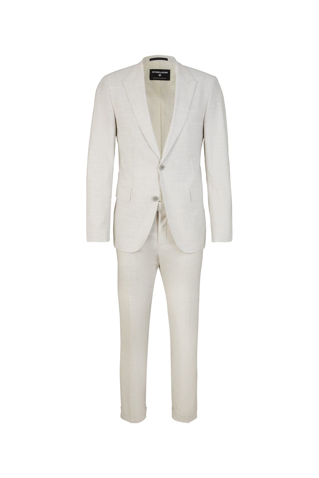 STRELLSON Anzug Ayres-Luc creme meliert Slim Fit, Bild 1