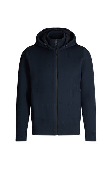 STRELLSON Sweatjacke Victor dunkelblau