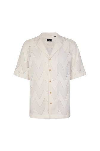 STRELLSON Kurzarmhemd Cliro offwhite Regular Fit