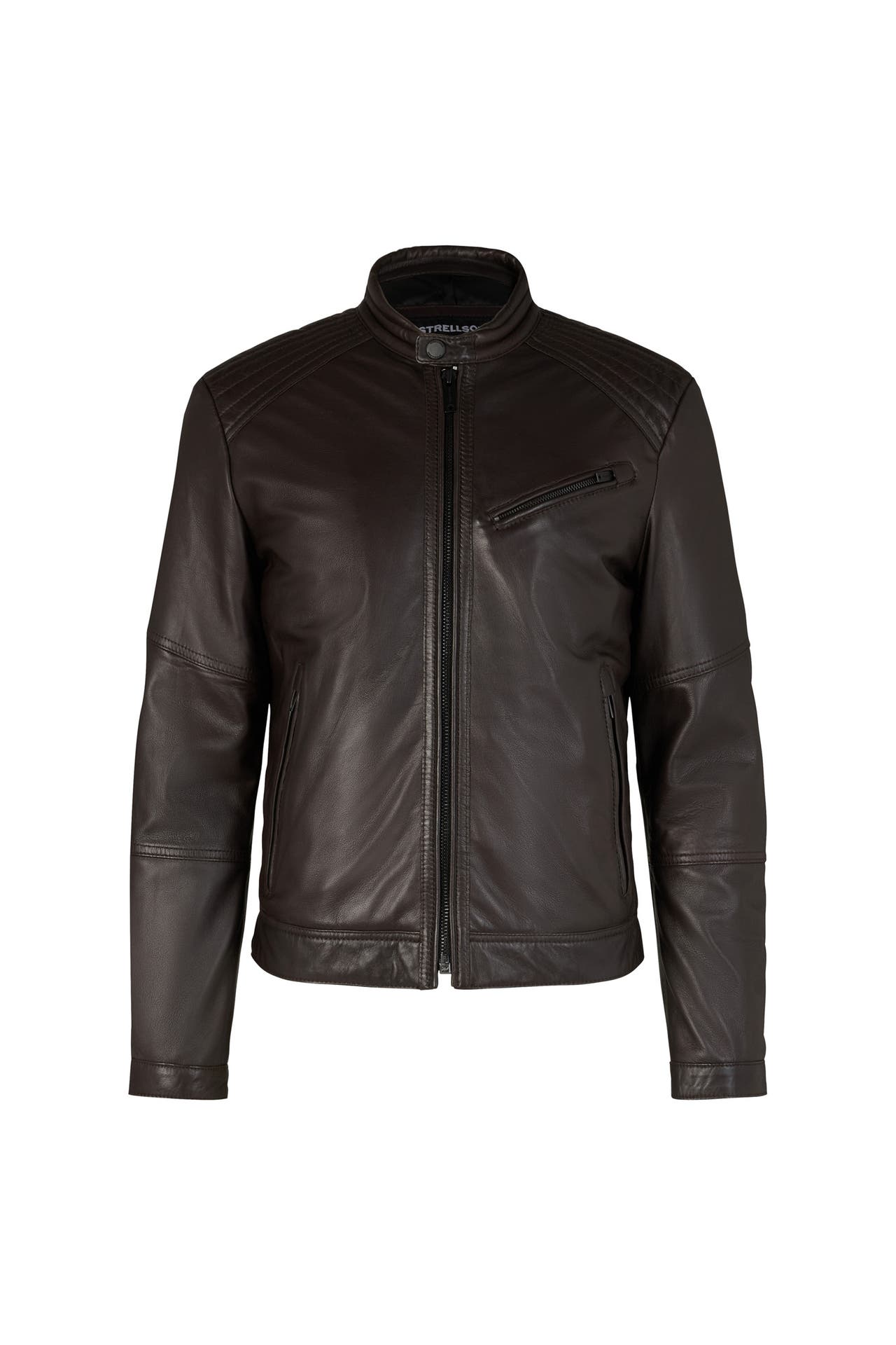 STRELLSON Lederjacke Wells dunkelbraun, Bild 1
