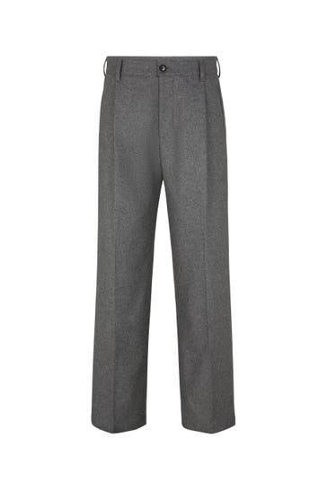 STRELLSON Business-Hose Jarod grau Loose Fit